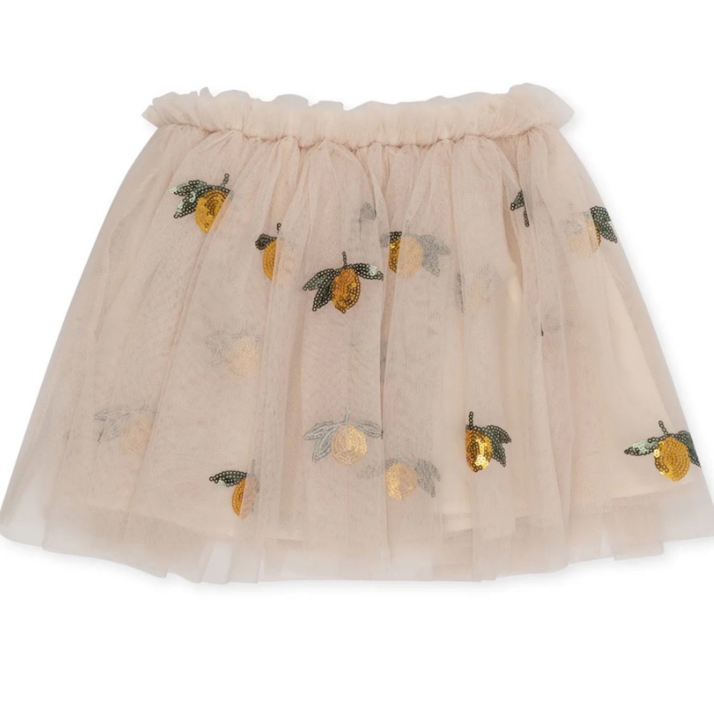 Konges Slojd Yvonne Skirt - Lemon Sequin